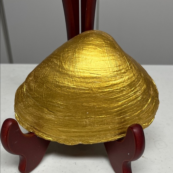 Decorative Autumn Leaf Trinket Dish Shell - Picture 4 of 8